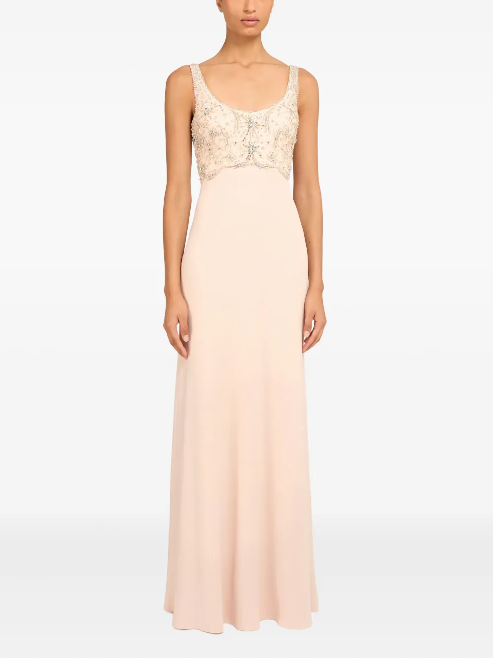 Jenny Packham Reverie Maxi Dress In Pink