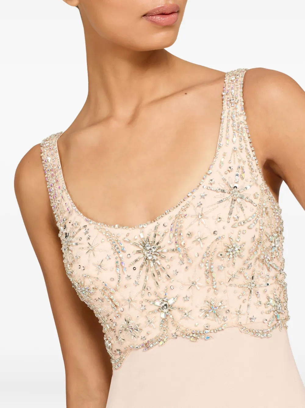 Jenny Packham Reverie Maxi Dress In Pink