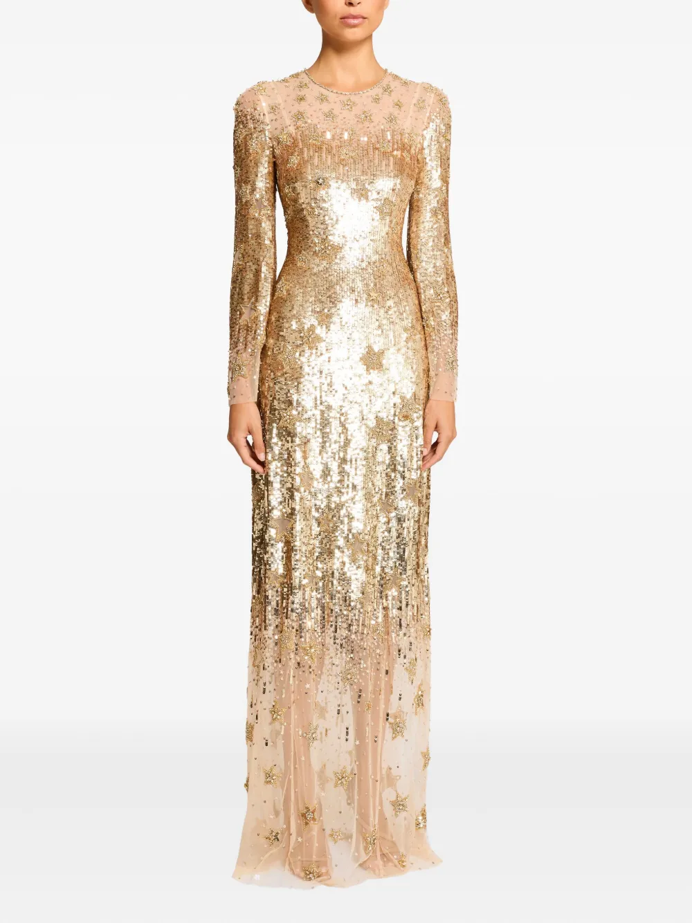 Jenny Packham Galatic jurk - Geel