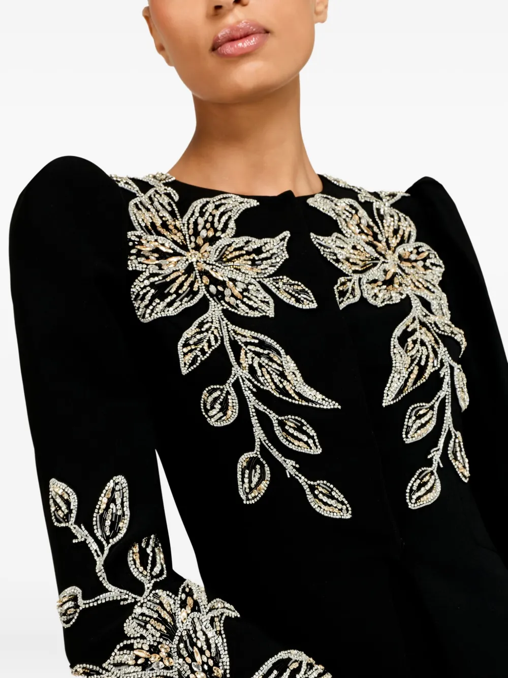 Jenny Packham Dalila Skirt And Top Set In Black