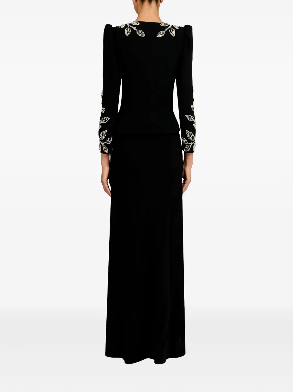 Jenny Packham Dalila Skirt And Top Set In Black
