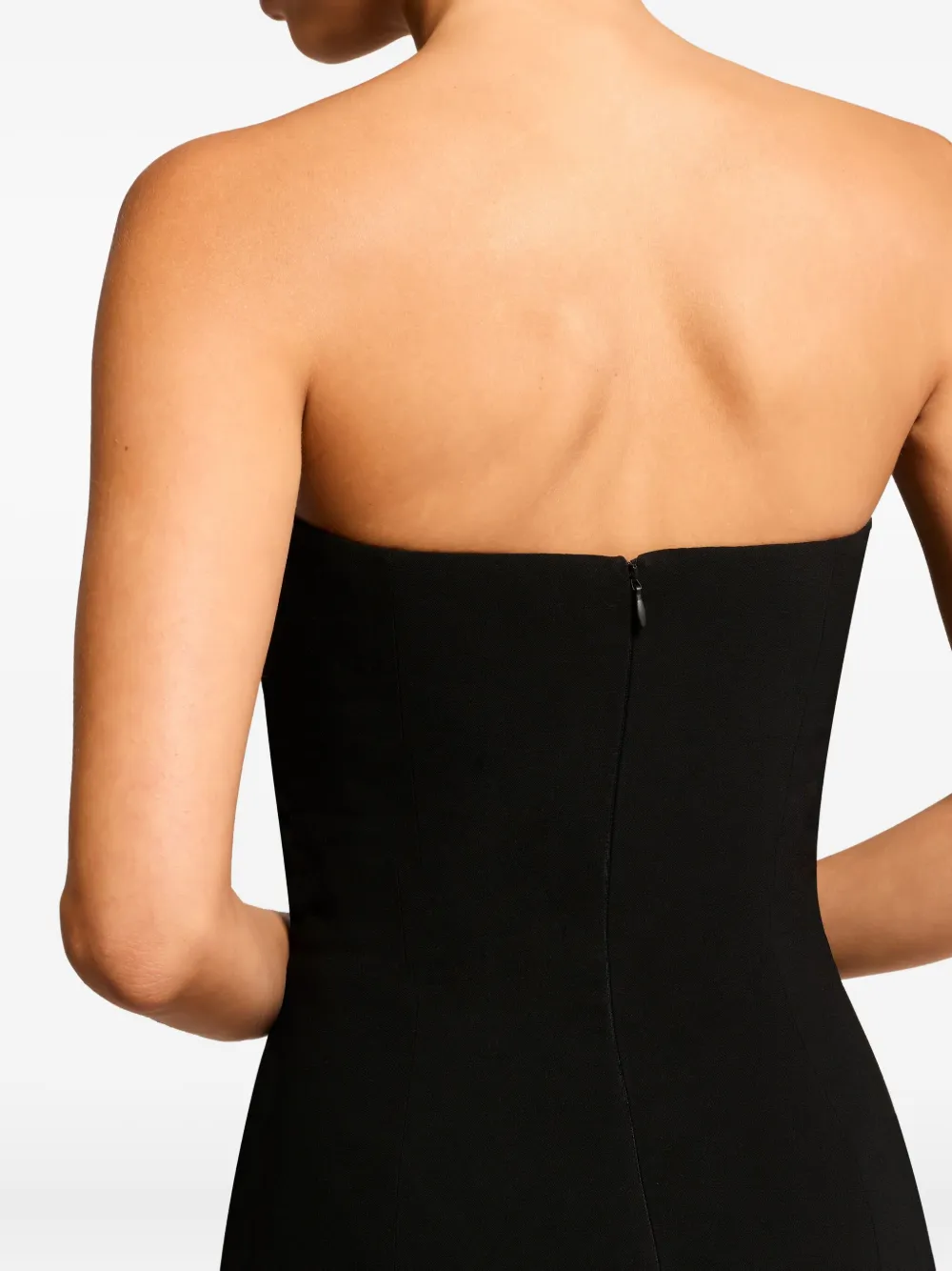 Jenny Packham Lust Strapless Maxi Dress In Black