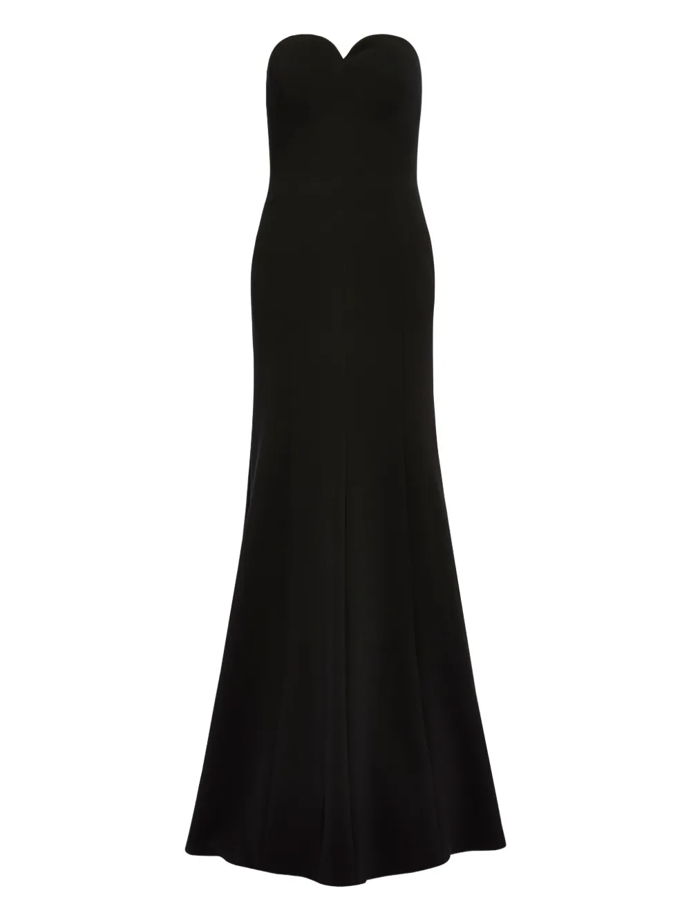 Jenny Packham Lust Strapless Maxi Dress In Black