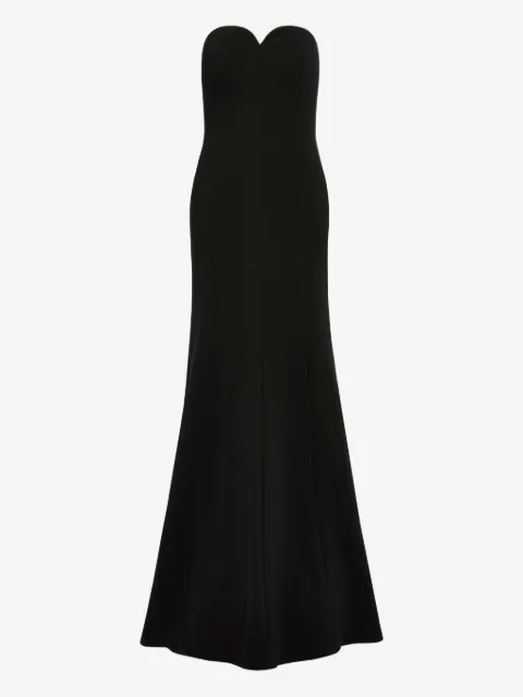 Jenny Packham Vestido longo Luna sem alças