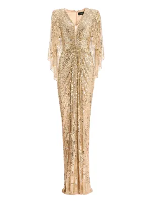 sachin and babi light blue dress Elie Saab Strapless Sequin Lace Embroidered Tulle Midi Dress In Black