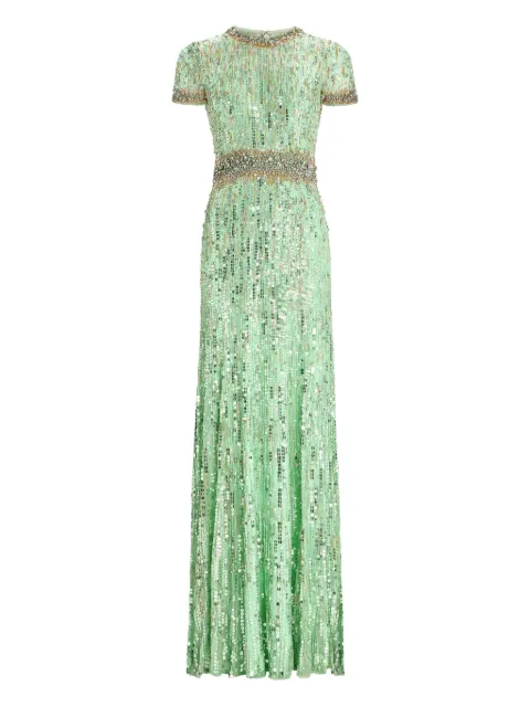 Jenny Packham vestido largo Celeste