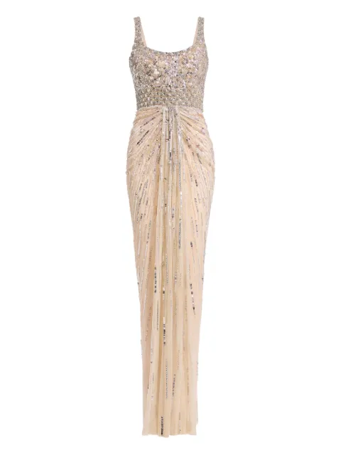 Jenny Packham sequin-embellished Elixir dress