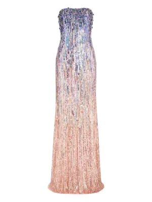 long blue mermaid dress Light Blue Long Lace Open Back Mermaid Prom Dress
