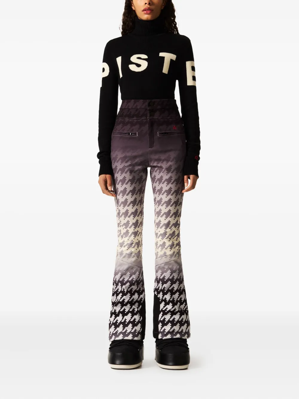 Perfect Moment houndstooth flared trousers | Flared & Bell-Bottom Pants | Image 2
