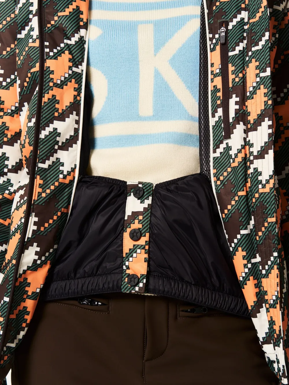 Perfect Moment Candice Ski Jacket In Orange