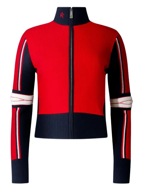 Perfect Moment zip-up star-detail cardigan