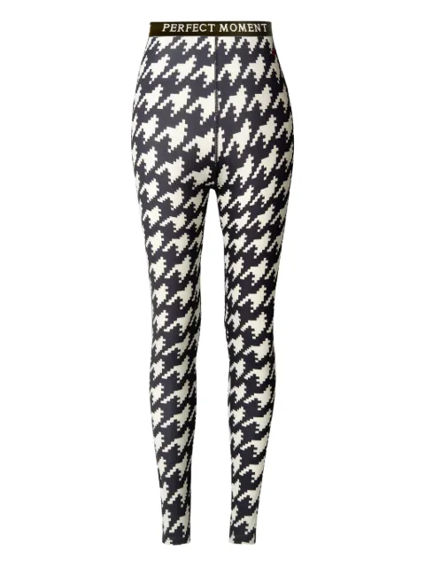 Perfect Moment leggings med houndstooth-mønster