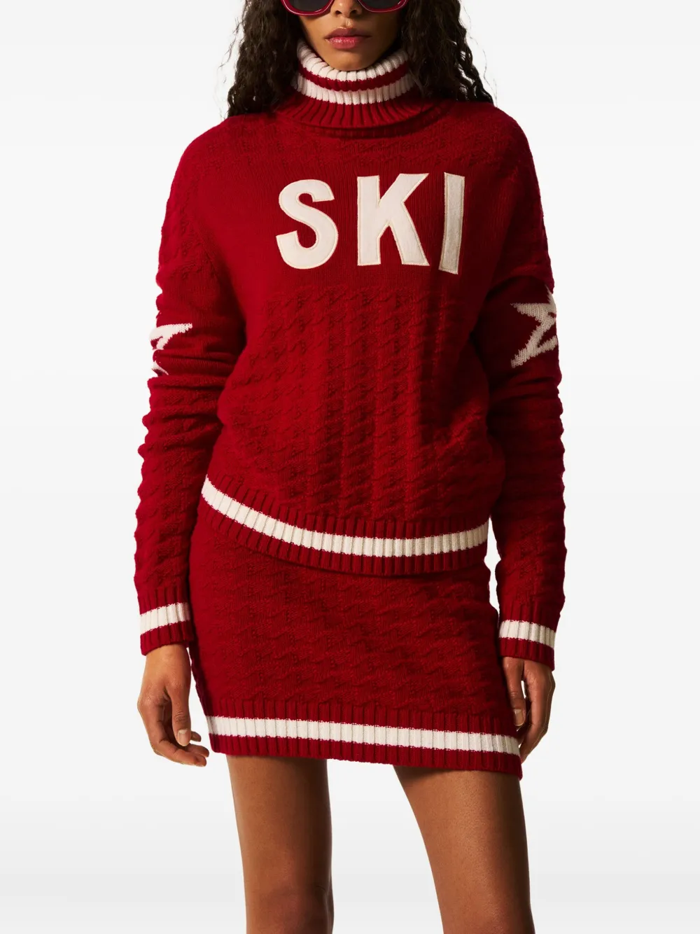 Perfect Moment Glacier trui Rood