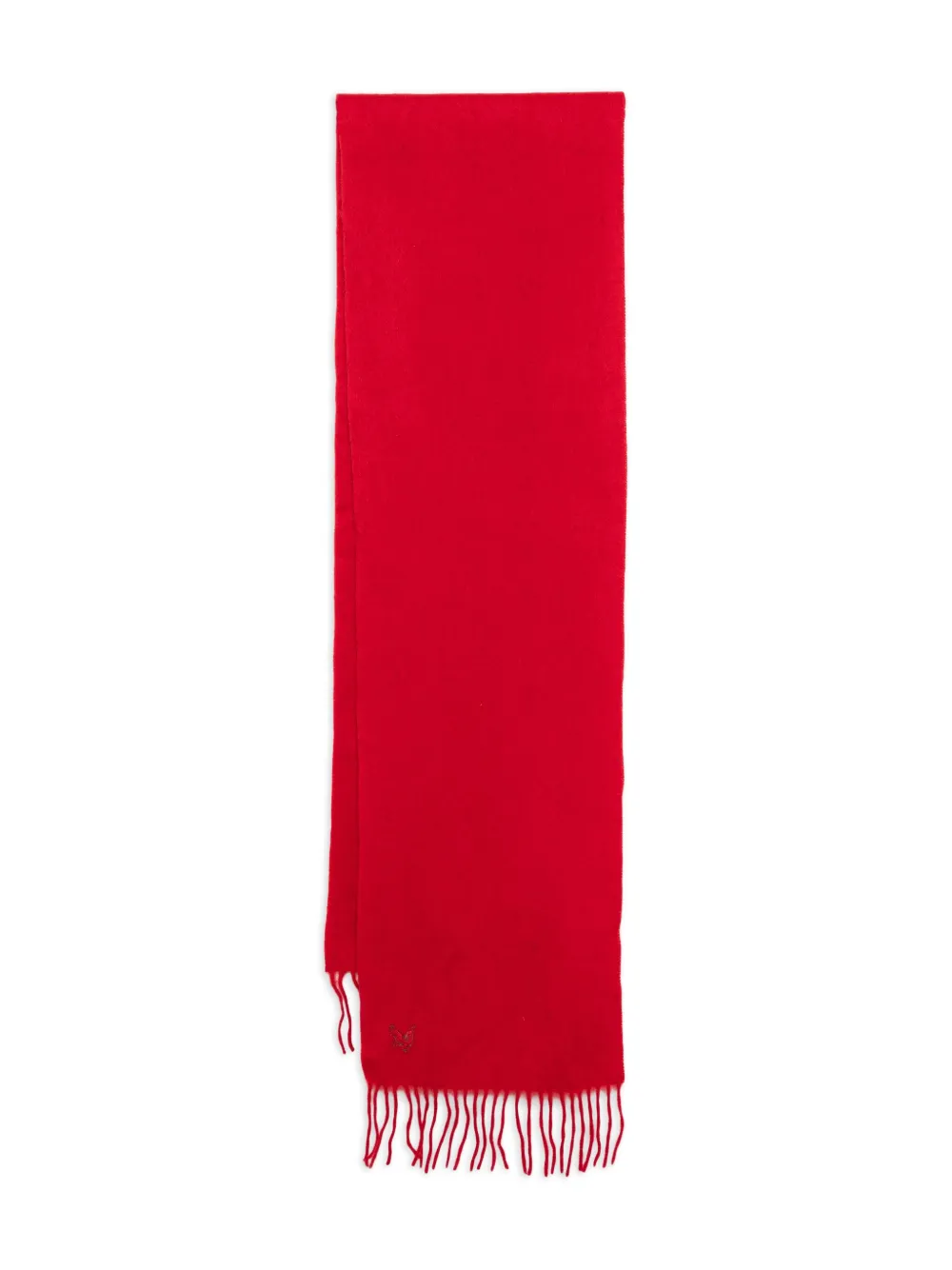 Lyle & Scott logo-embroidered scarf | Red | Image 1