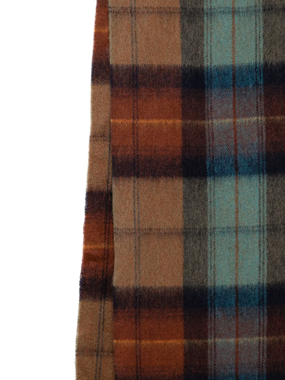 Lyle & Scott Logo-embroidered Scarf In Multi