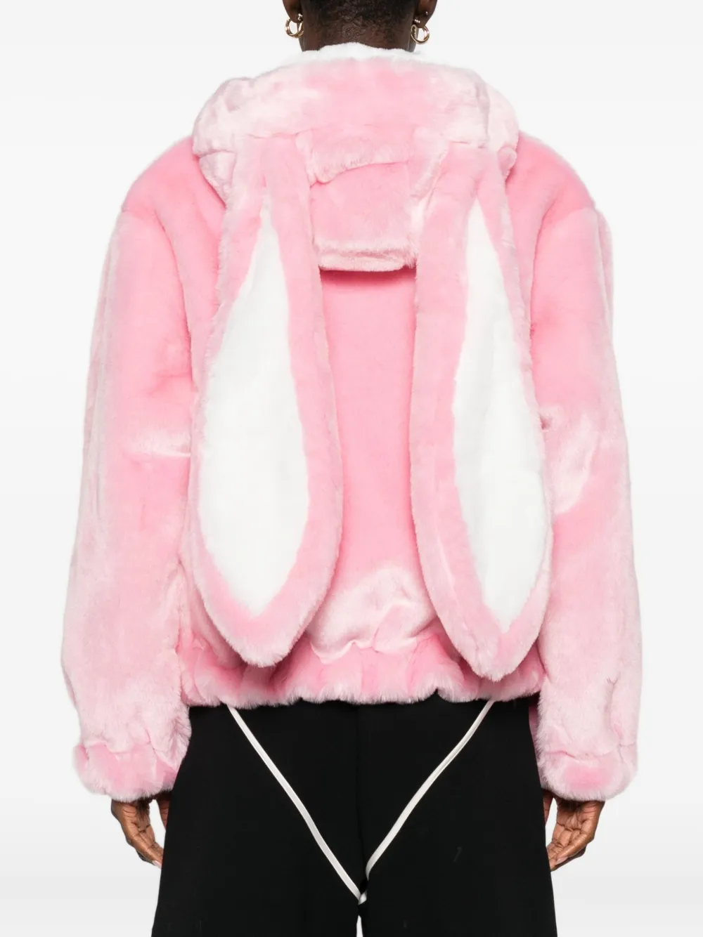 Kenzo Heart Bomber Jacket In Pink