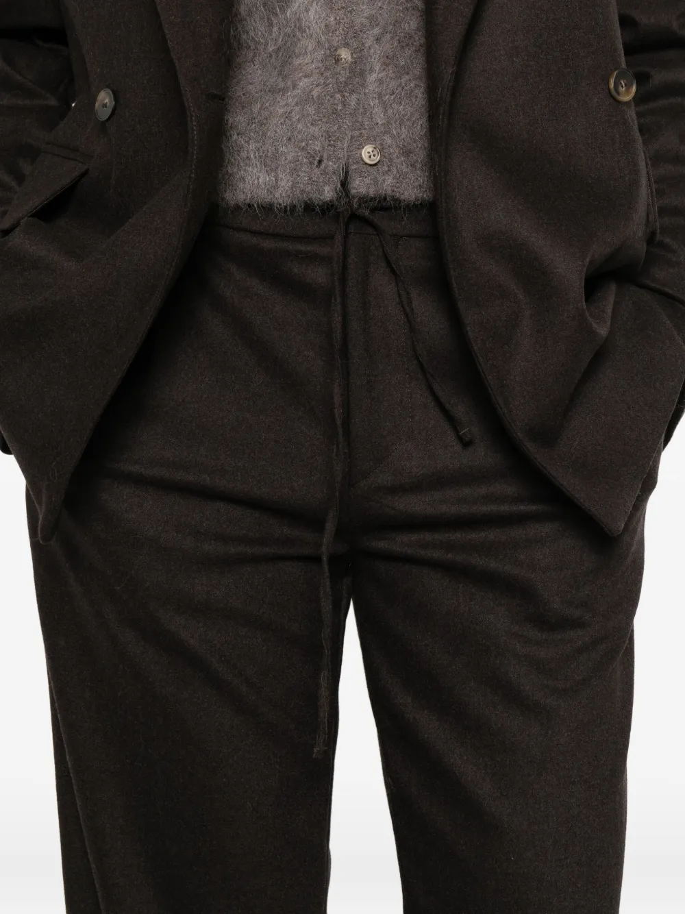 Loulou De Saison Harlem Pants In Brown