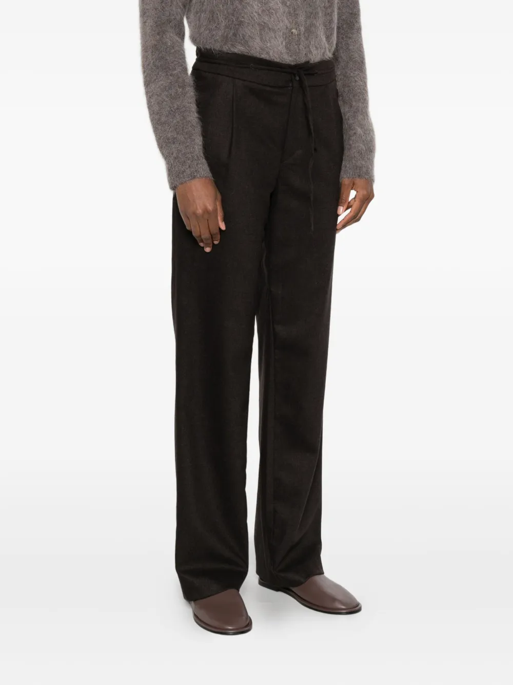 Loulou De Saison Harlem Pants In Brown