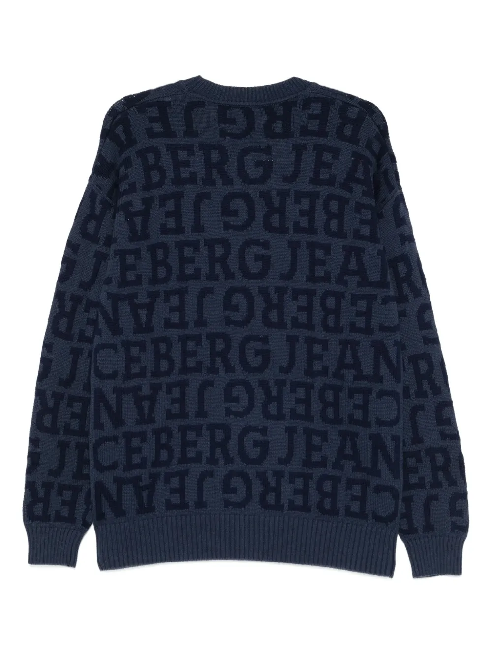 Iceberg Intarsia trui - Blauw