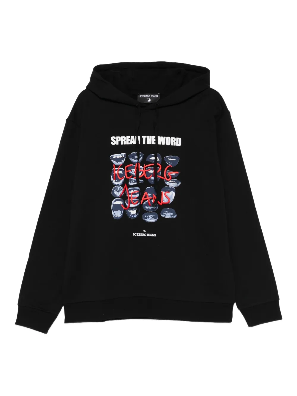 Iceberg Chill hoodie | Black | Image 1