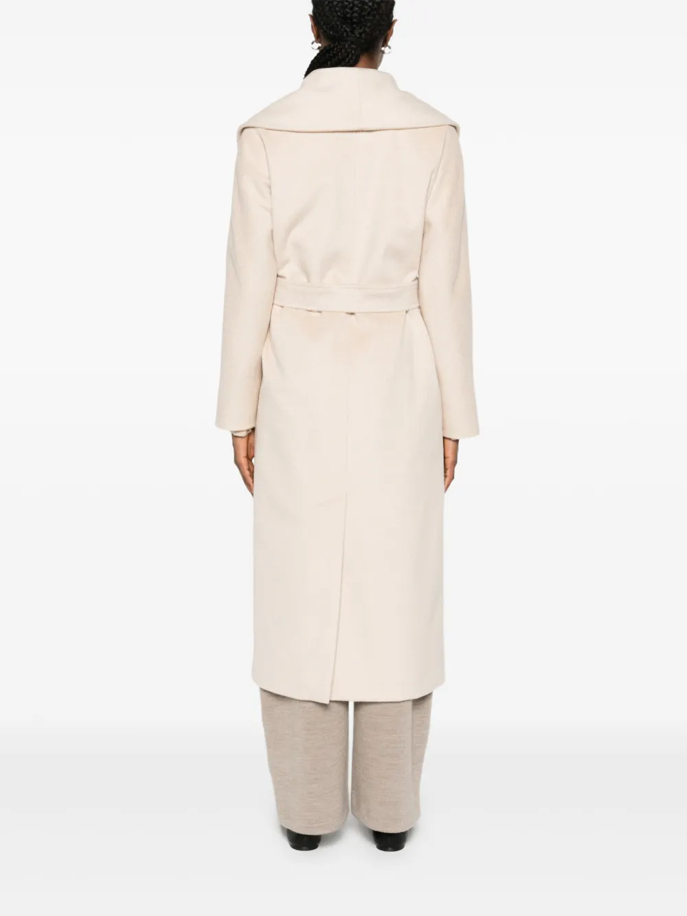 Max Mara Jas met ceintuur Beige