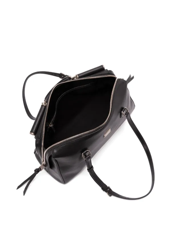 DOLCE & GABBANA ボストンバッグ 黒 Dolce & Gabbana レザーボストンバッグ | ブラック | FARFETCH JP