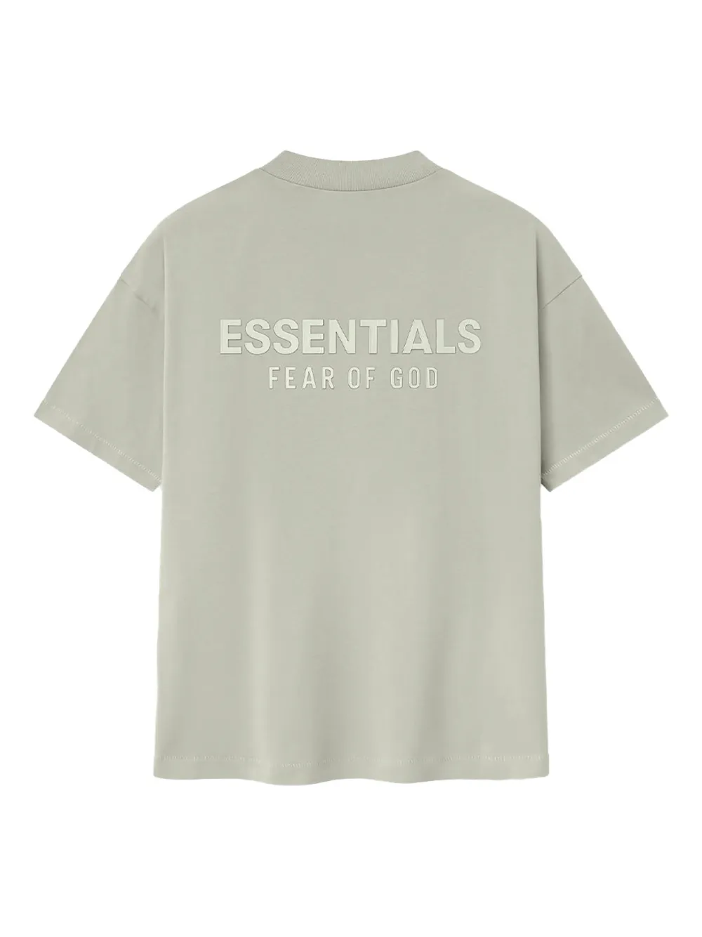 FEAR OF GOD ESSENTIALS logo-appliqué T-shirt - Grijs