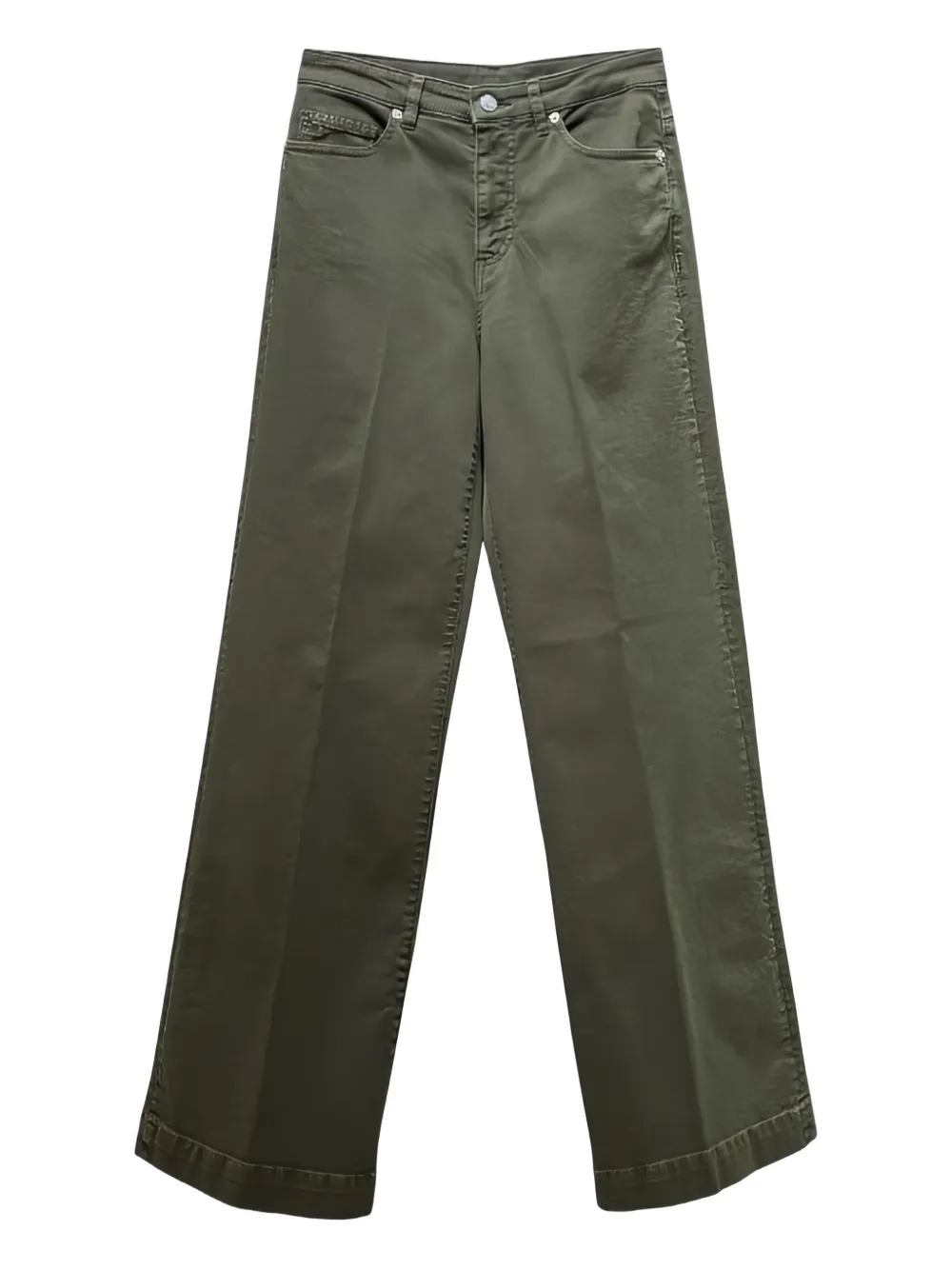 Nine In The Morning patch-pocket trousers | Green | Image 1