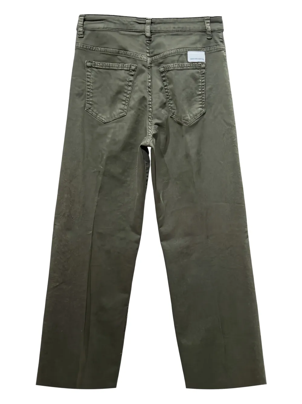 Nine In The Morning patch-pocket trousers - Groen