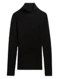 Vanessa Bruno roll-neck ribbed sweater - Black