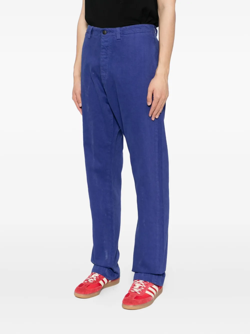 Lee Krisvanassche X Kris Van Assche Jeans In Blue