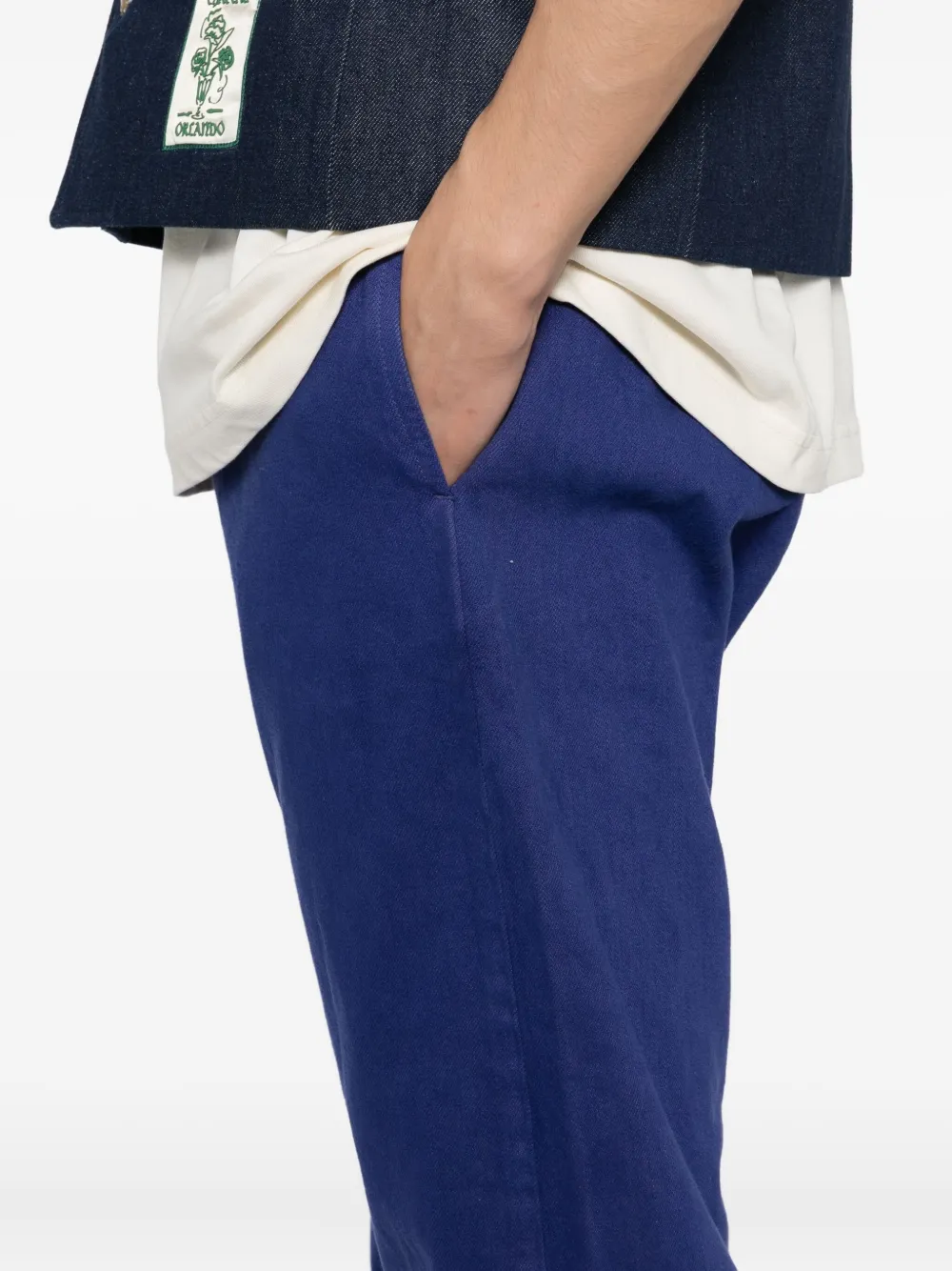 Lee Krisvanassche X Kris Van Assche Jeans In Blue