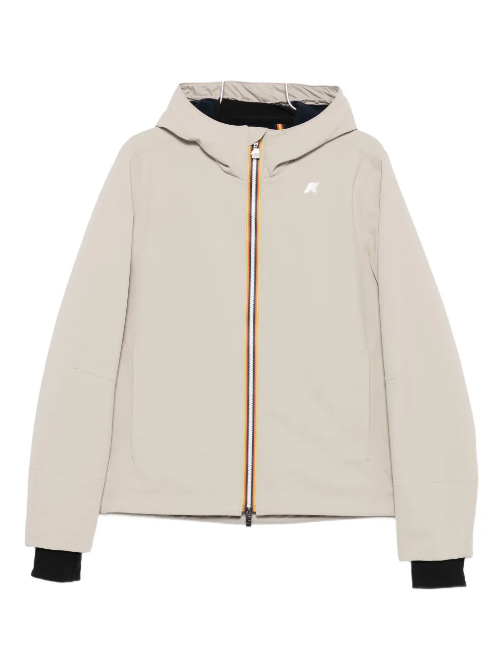 K-way Jacko Hooded Jacket In Neutral