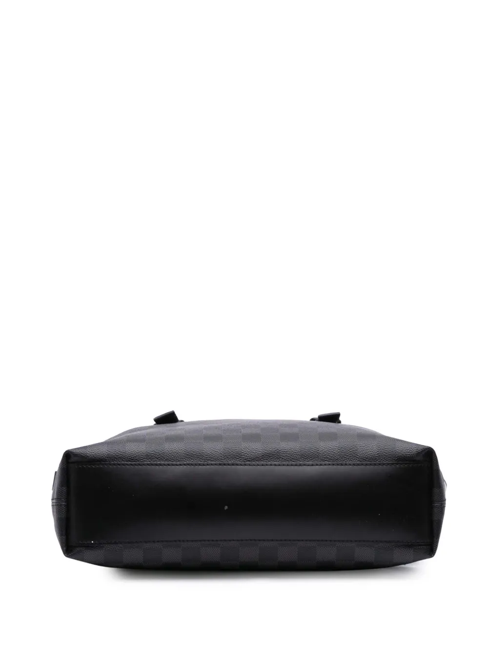 Pre-owned Louis Vuitton 2015 Damier Graphite Skyline Satchel In Black