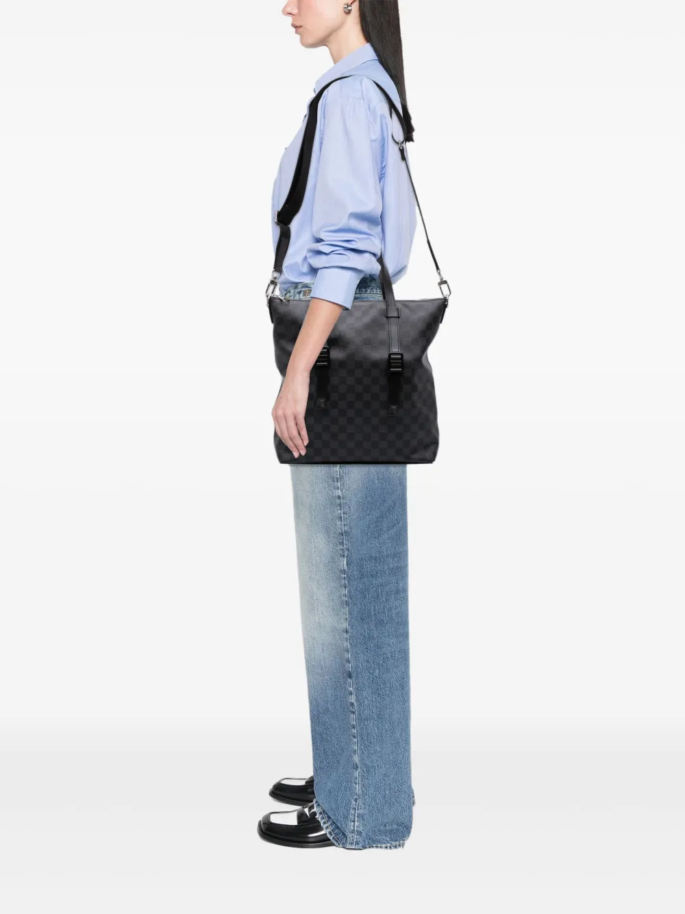 Louis Vuitton Pre-Owned 2015 Damier Graphite Skyline satchel | Pre-Owned | Image 2