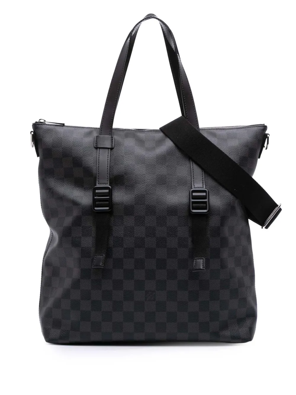 Louis Vuitton Pre-Owned 2015 ダミエ グラフィット スカイライン サッチェルバッグ - ブラック Louis Vuitton Pre-Owned 2015 ダミエ グラフィット スカイライン サッチェルバッグ - ブラック
