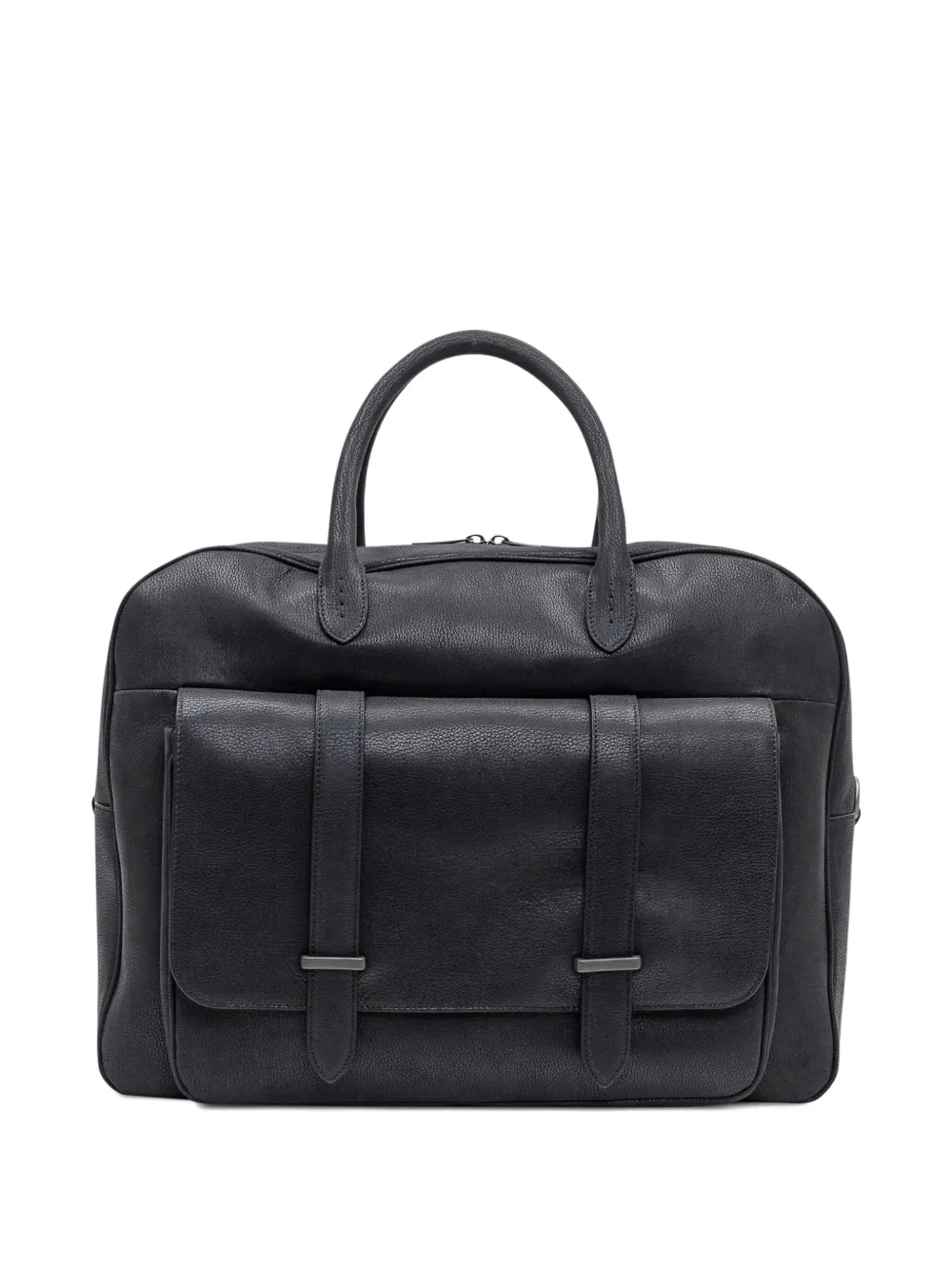 Orciani Flap Jones shopper Zwart