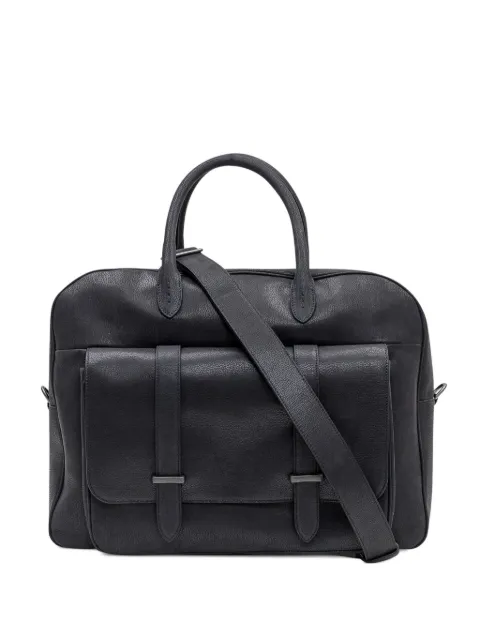 Orciani flap jones tote bag