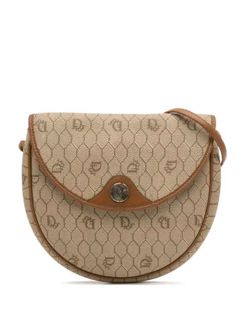 Christian Dior Pre-Owned 20th Century Honeycomb Coated Canvas crossbody bag
