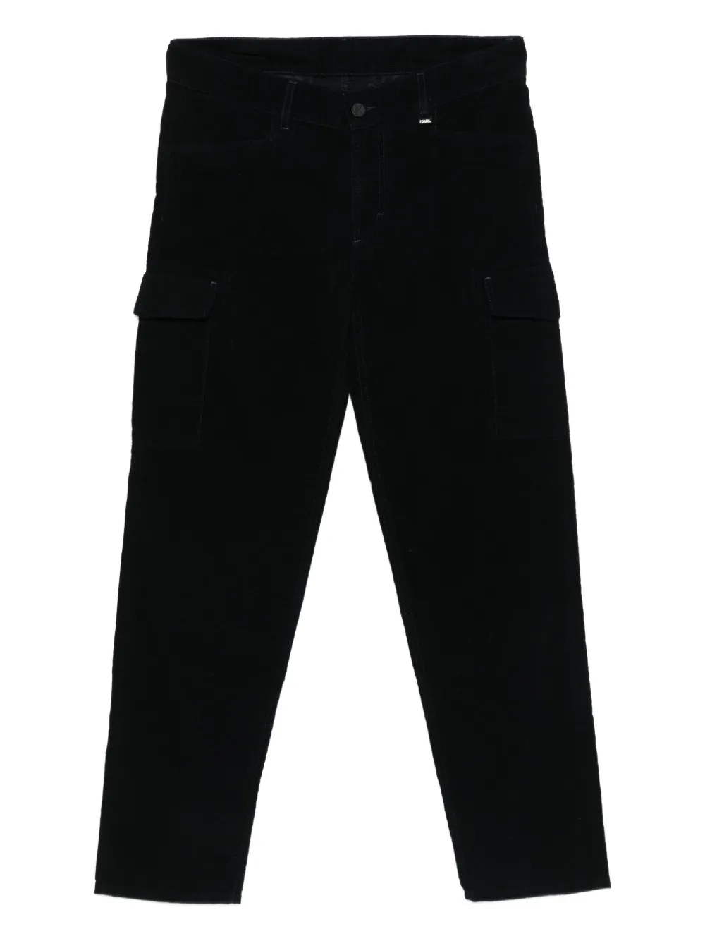 Karl Lagerfeld corduroy cargo trousers | Blue | Image 1