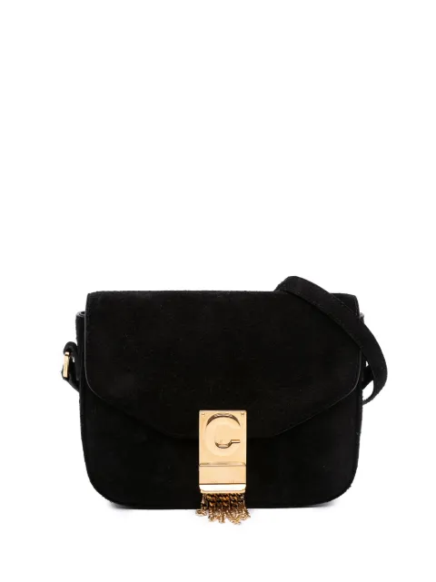 Celine Pre-Owned 2019 Small Suede Pampille C Bag crossbody bag