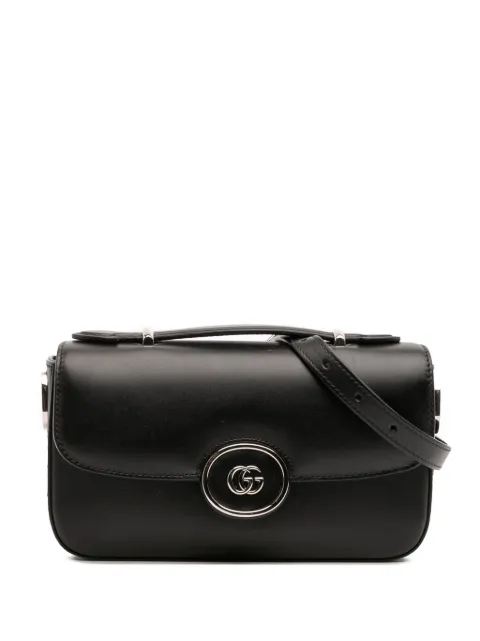 Gucci Pre-Owned 2016-2025 Mini Leather Petite GG satchel