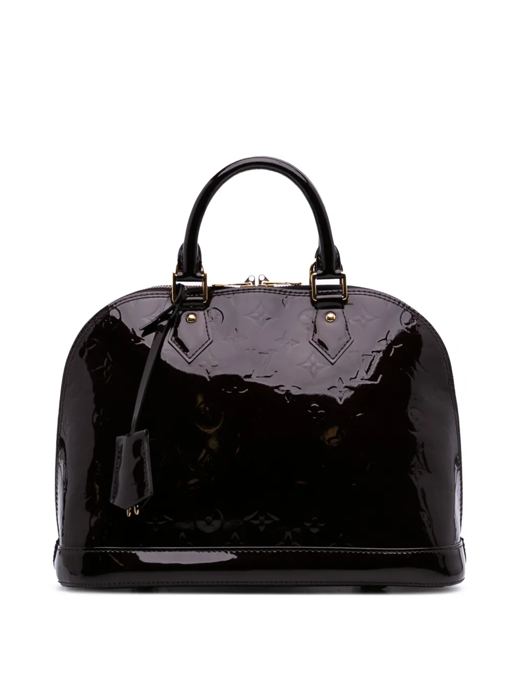 Louis Vuitton Pre-Owned 2017 Monogram Vernis Alma PM handbag | Purple | Image 1
