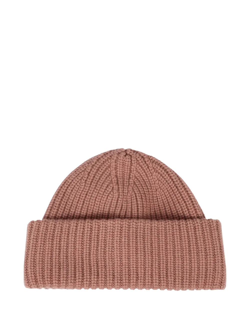 Slowear ribbed beanie hat - Roze