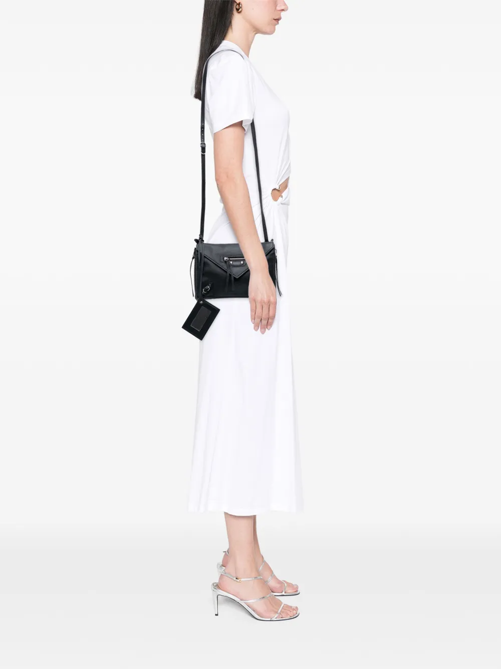 Balenciaga Pre-Owned 2017 XS Leather Papier Triple Zip Around crossbody bag | Pre-Owned | Image 2