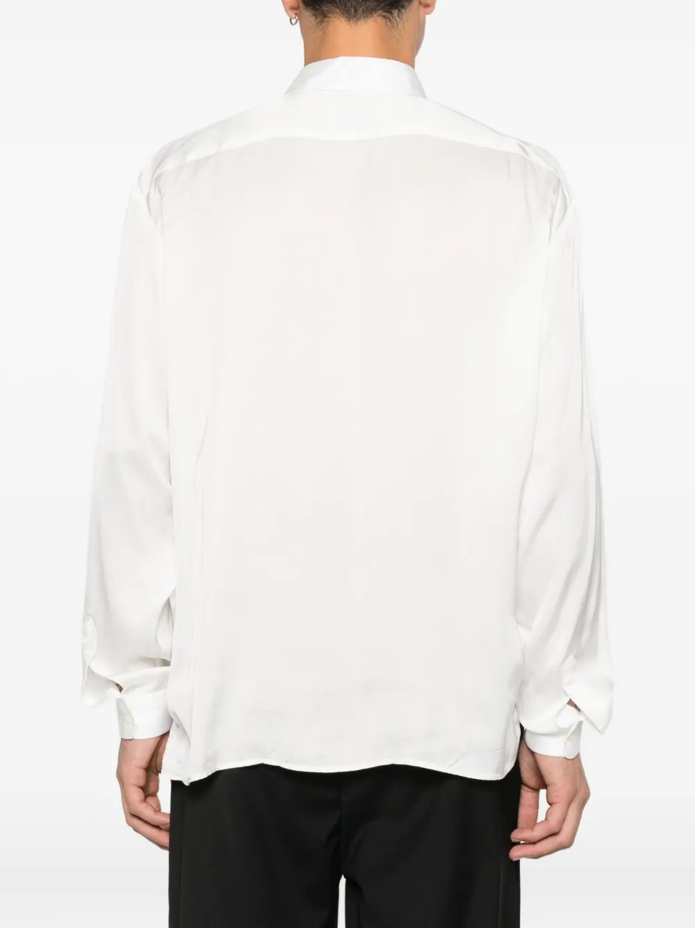 Marsēm Classic-collar Shirt In White