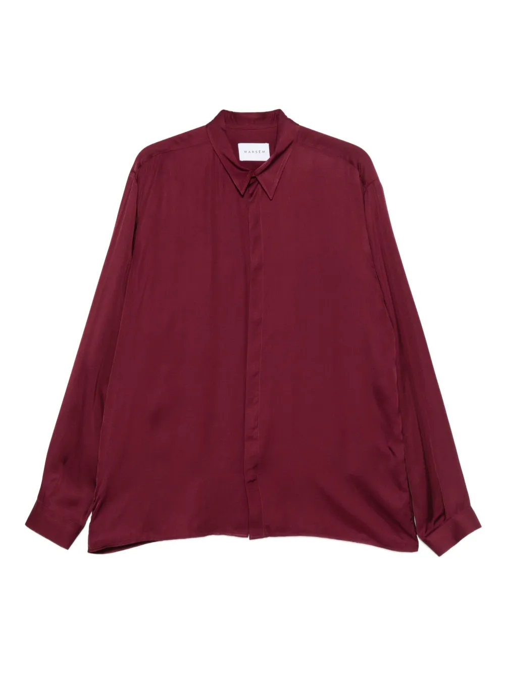 MARSEM Langärmeliges Hemd | Rot | Image 1