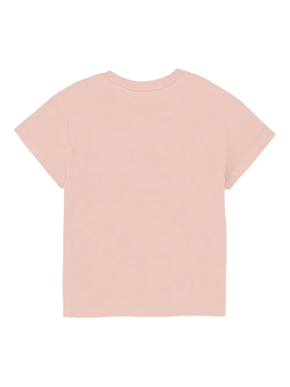 Off-white Short-sleeve Logo T-shirt In Pink