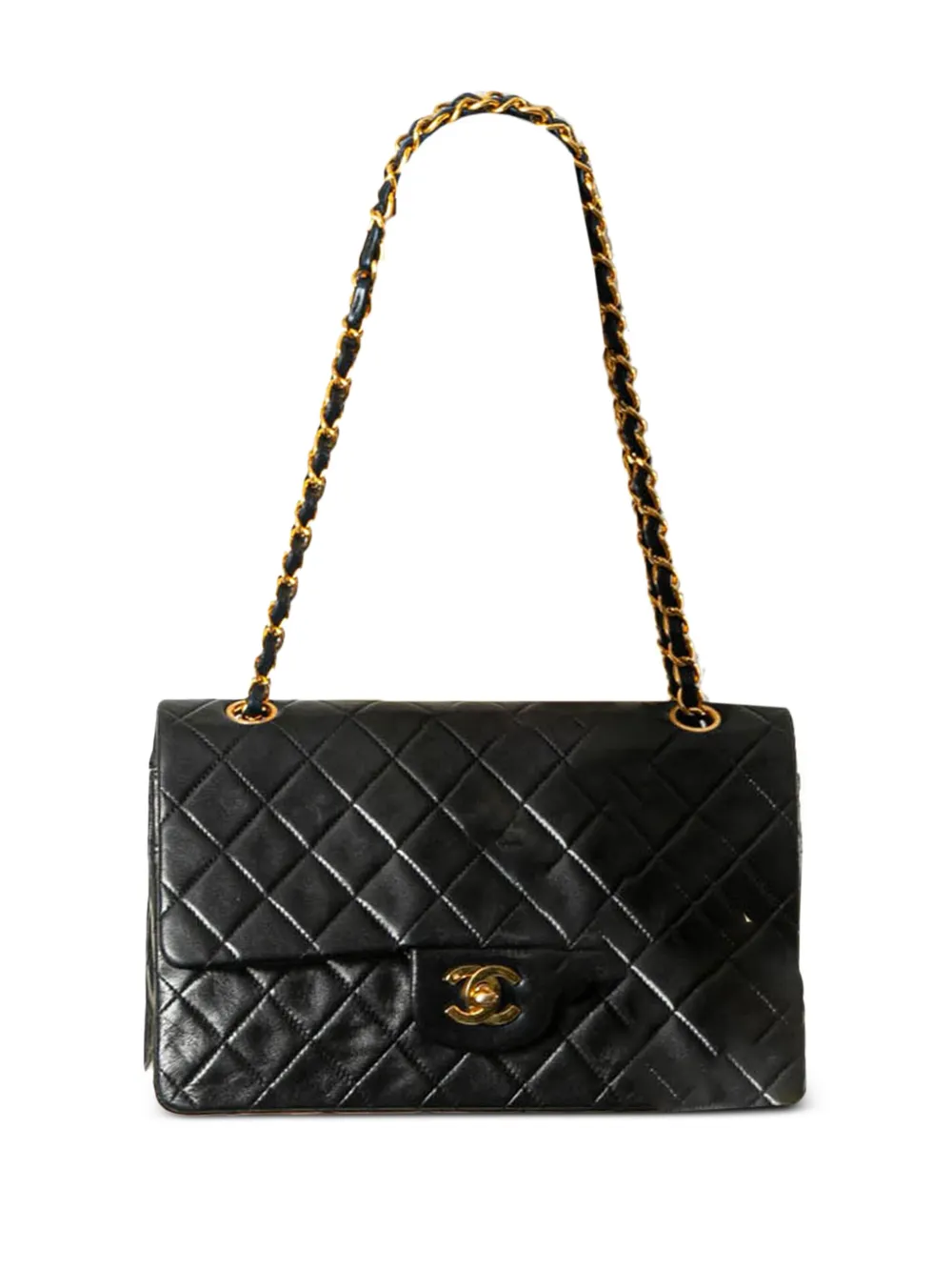 CHANEL Pre-Owned 1984-1986 Medium Classic Lambskin Double Flap shoulder bag | Pre-Owned | Image 2