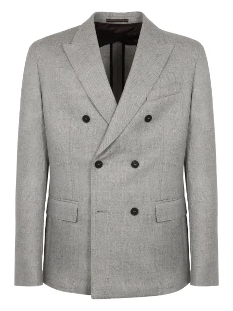 slowear double-breasted blazer